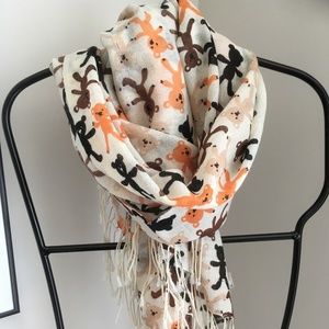 Pashmina Oversized Wool Teddy Bear Scarf